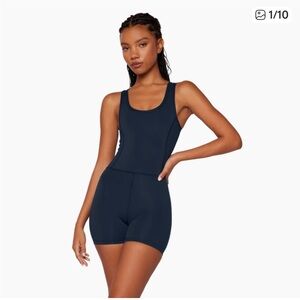 SET Active Navy Sportbody Short Romper
